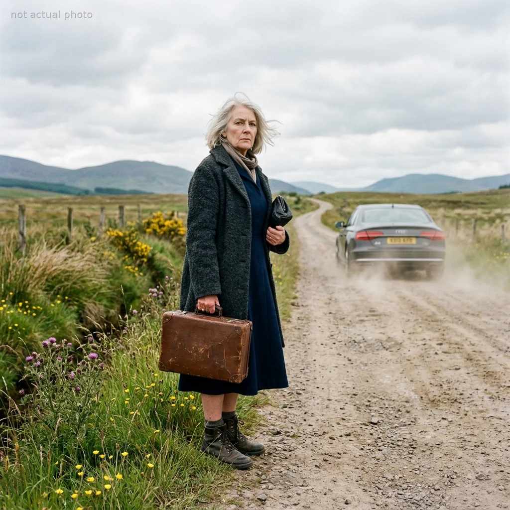 My Daughter Abandoned Me On A Dirt Road After The Funeral — She Forgot Who Owned The Land