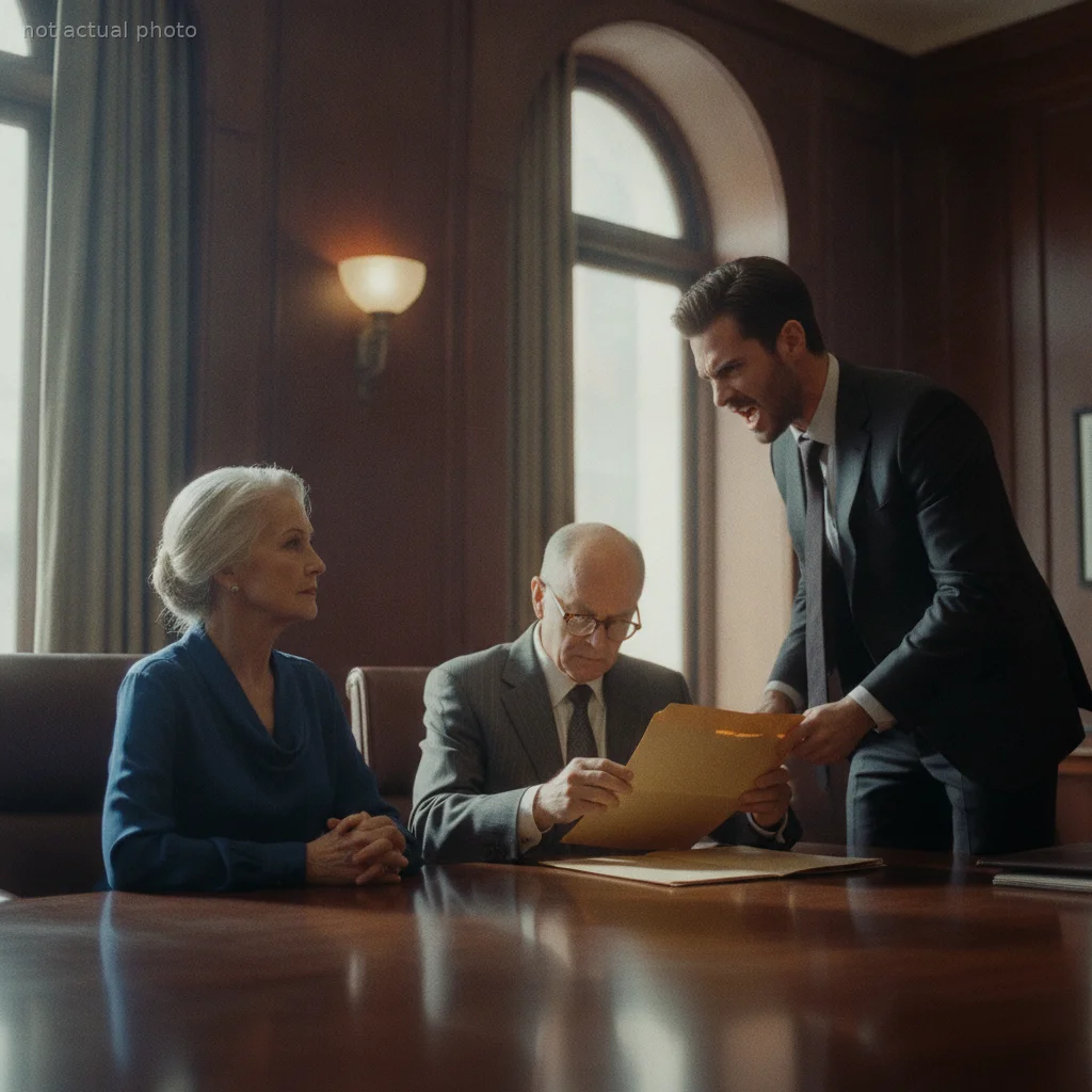 My Entitled Son Demanded I Get Nothing In His Father's Will—Then The Lawyer Handed Me The Only File That Mattered
