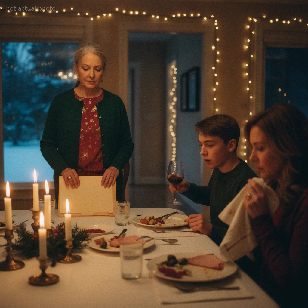 My Son Joked I Should Pack My Things at Christmas Dinner — He Didn't Know I'd Already Signed the House Away From Him