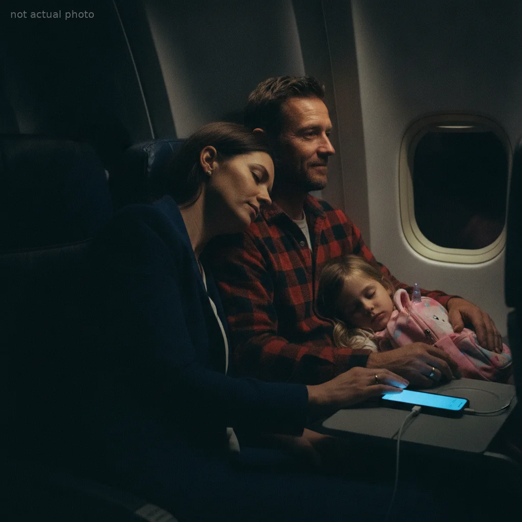 I Accidentally Slept On A Single Dad's Shoulder During A Flight — What He Did Next Left Me Speechless