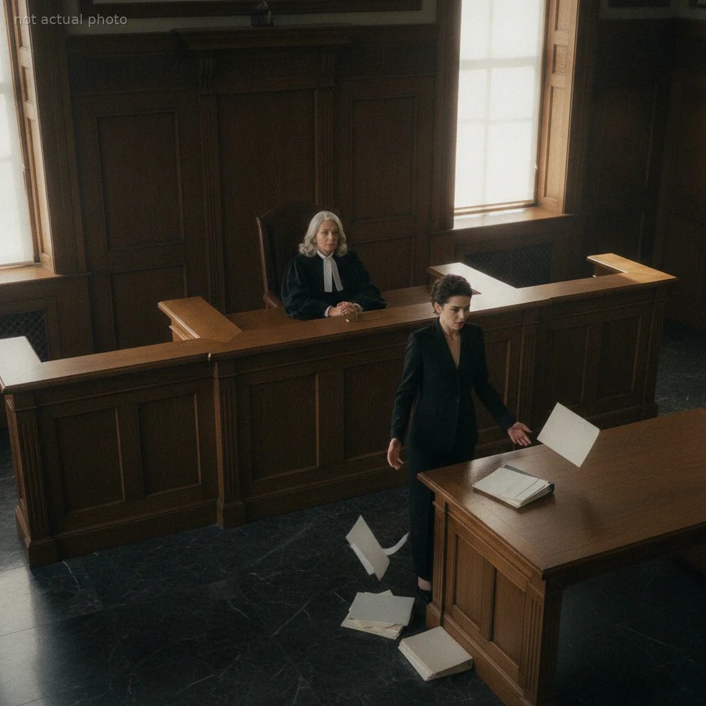 My Daughter-In-Law Shoved Me Outside The Courtroom — Then She Saw Who Was Sitting On The Bench.
