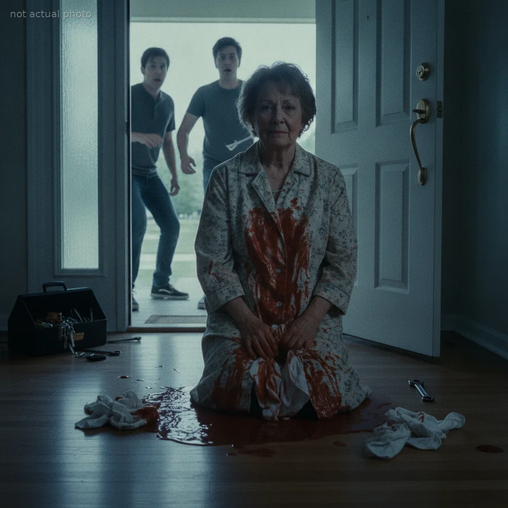 My Daughter-in-Law Tried to Break Into My House at 6 AM — So I Covered Myself in Ketchup and Opened the Door