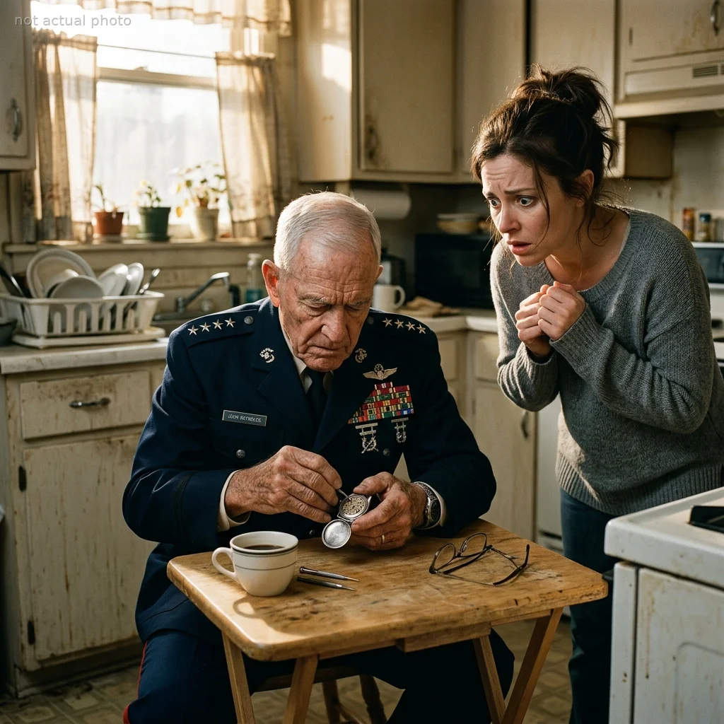 My Brother Laughed When Our Dad Left Me A Broken Watch — Until A General Opened The Back