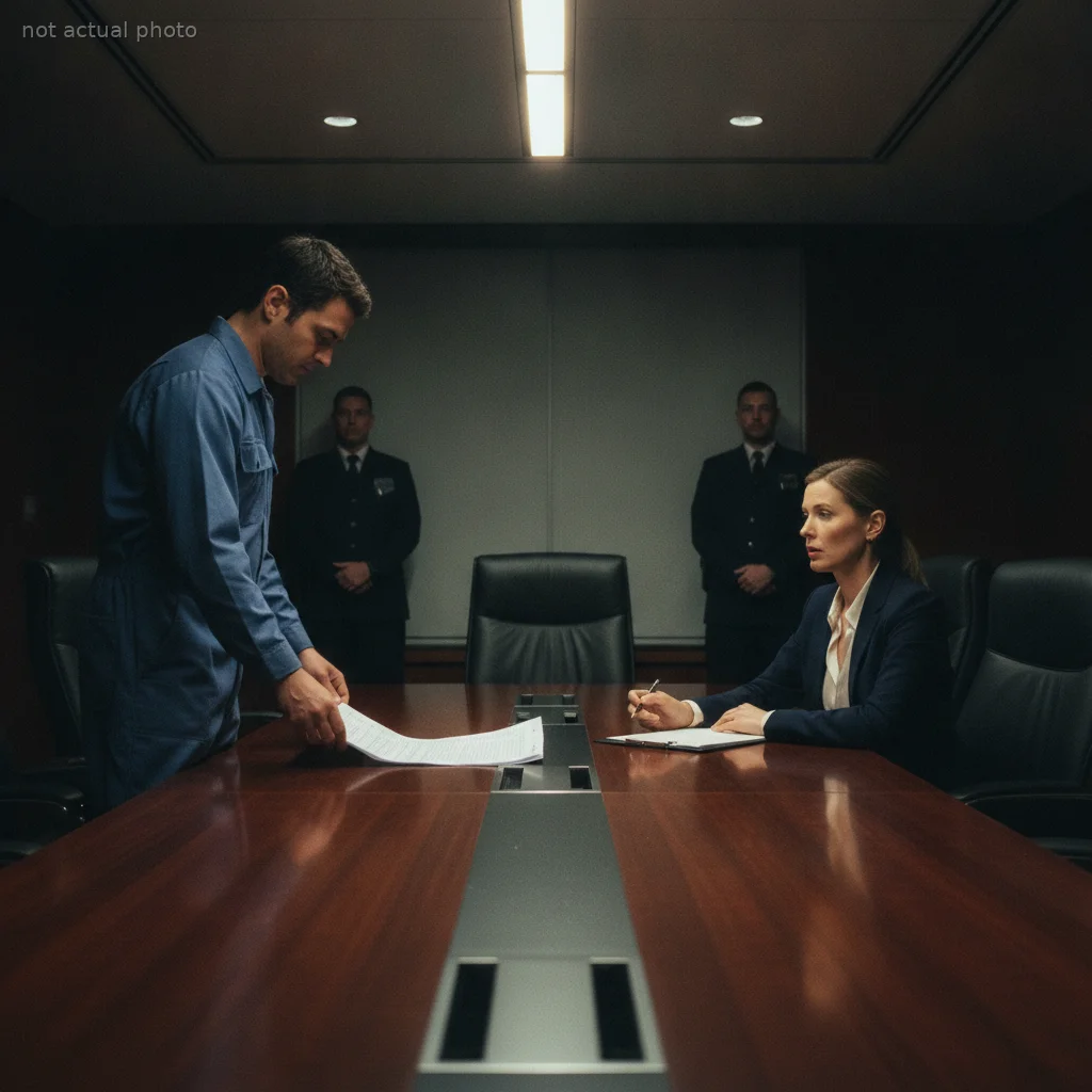 My Janitor Interrupted a $4.2B Deal — What Happened Next Left the Boardroom Frozen