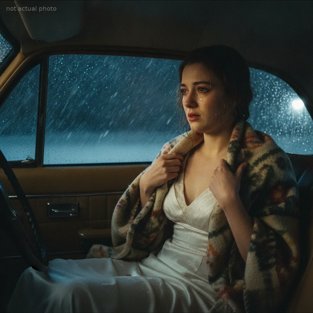 I let a runaway bride into my car during a blizzard — her choice completely changed my life.