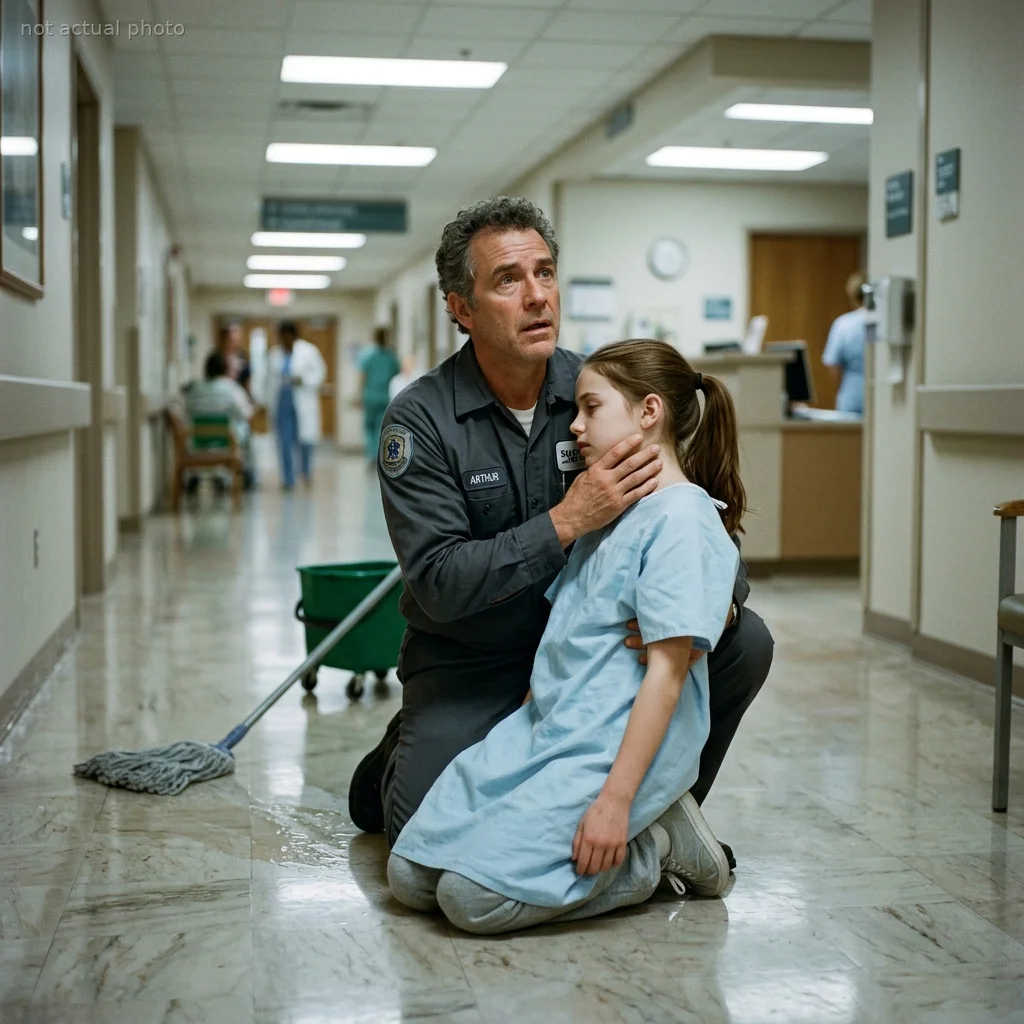I Was Just A Janitor Mopping Floors — Until The CEO's Daughter Collapsed In My Arms