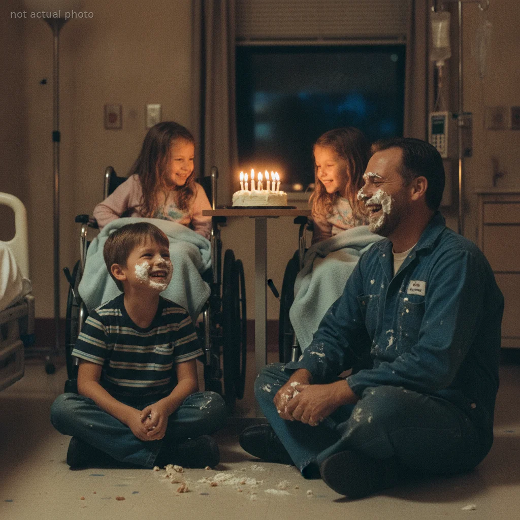 My Paralyzed Twins Sat Alone On Their Birthday — Until A Janitor Did The Unthinkable