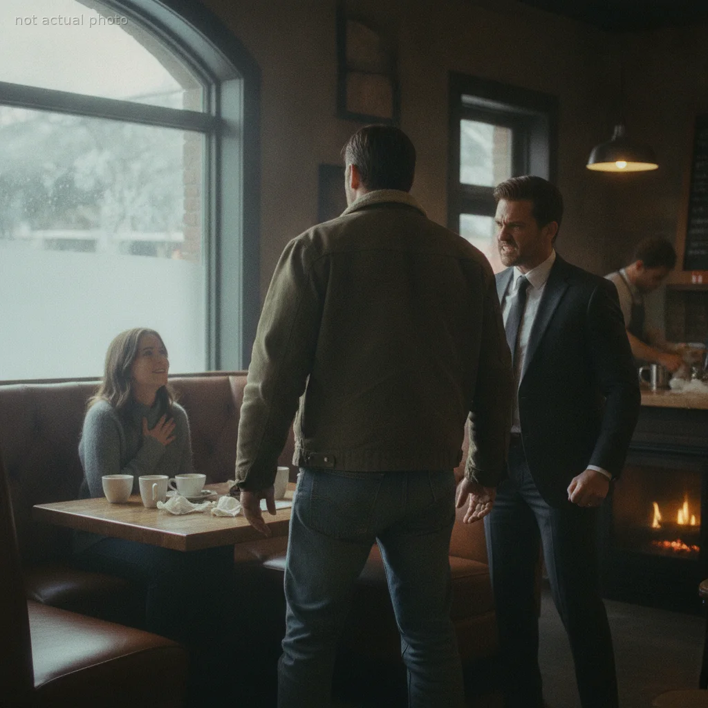 I stepped in to help a terrified woman cornered in my local cafe—and accidentally changed both of our lives forever.