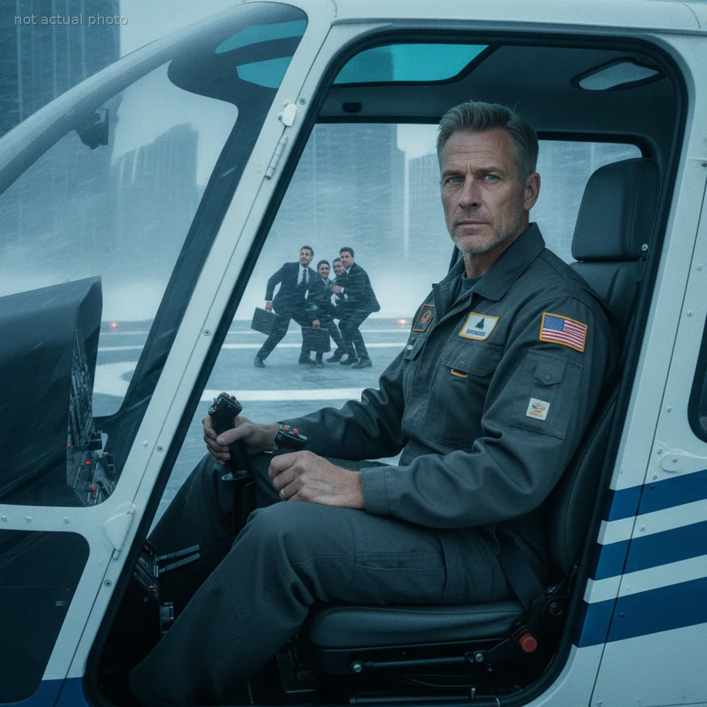 My CEO Dropped Helicopter Keys At My Feet As A Joke—So I Started The Engine