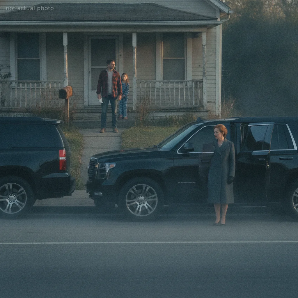 I Fixed a Stranger's Garden for Free — The Next Morning, Seven Black SUVs Parked Outside My House