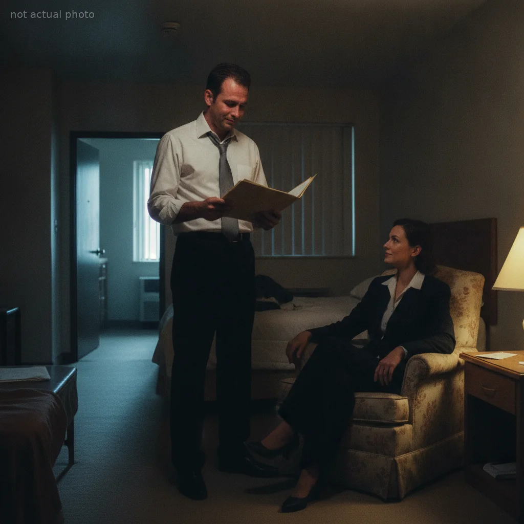 My Boss Knocked on My Hotel Door at 2 AM — What She Handed Me Left Me Speechless