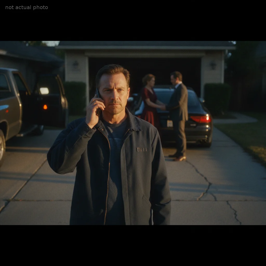 My Wife Told Me to Go Back Inside While She Held Another Man's Hand in My Driveway