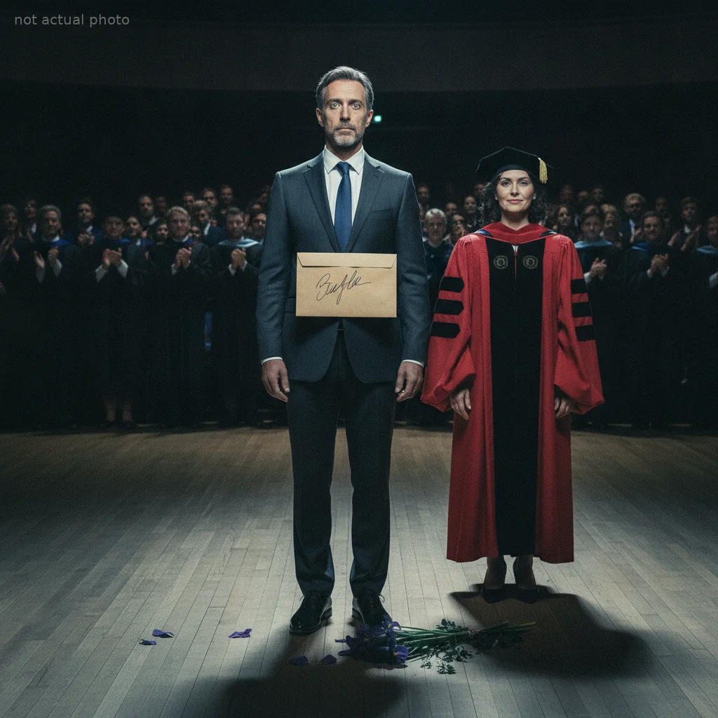My Wife Handed Me Divorce Papers at the PhD Graduation I Paid For — So I Disappeared and Built an Empire