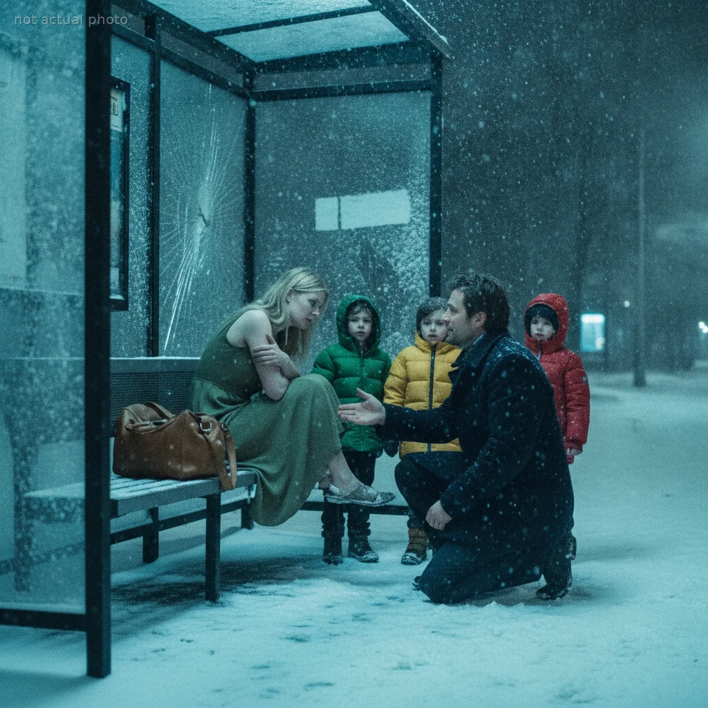 My Husband Threw Me Out Into A Blizzard Because I'm Infertile — But A Widower And His Three Kids Found Me Freezing In The Snow