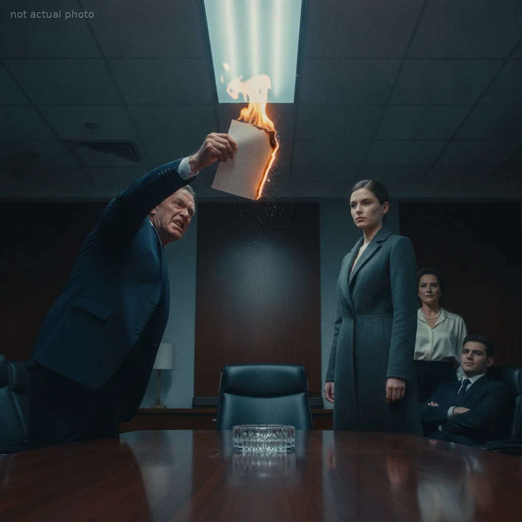 My Father Burned My $99 Million Inheritance Check — He Didn't Know It Was A Trap