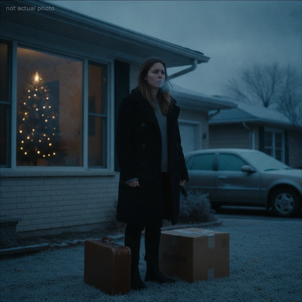 On Christmas Night My Father Called Me a Burden and Threw Me Out — But I Was the One Quietly Paying Every Bill, and Three Weeks Later Their House Went Completely Dark