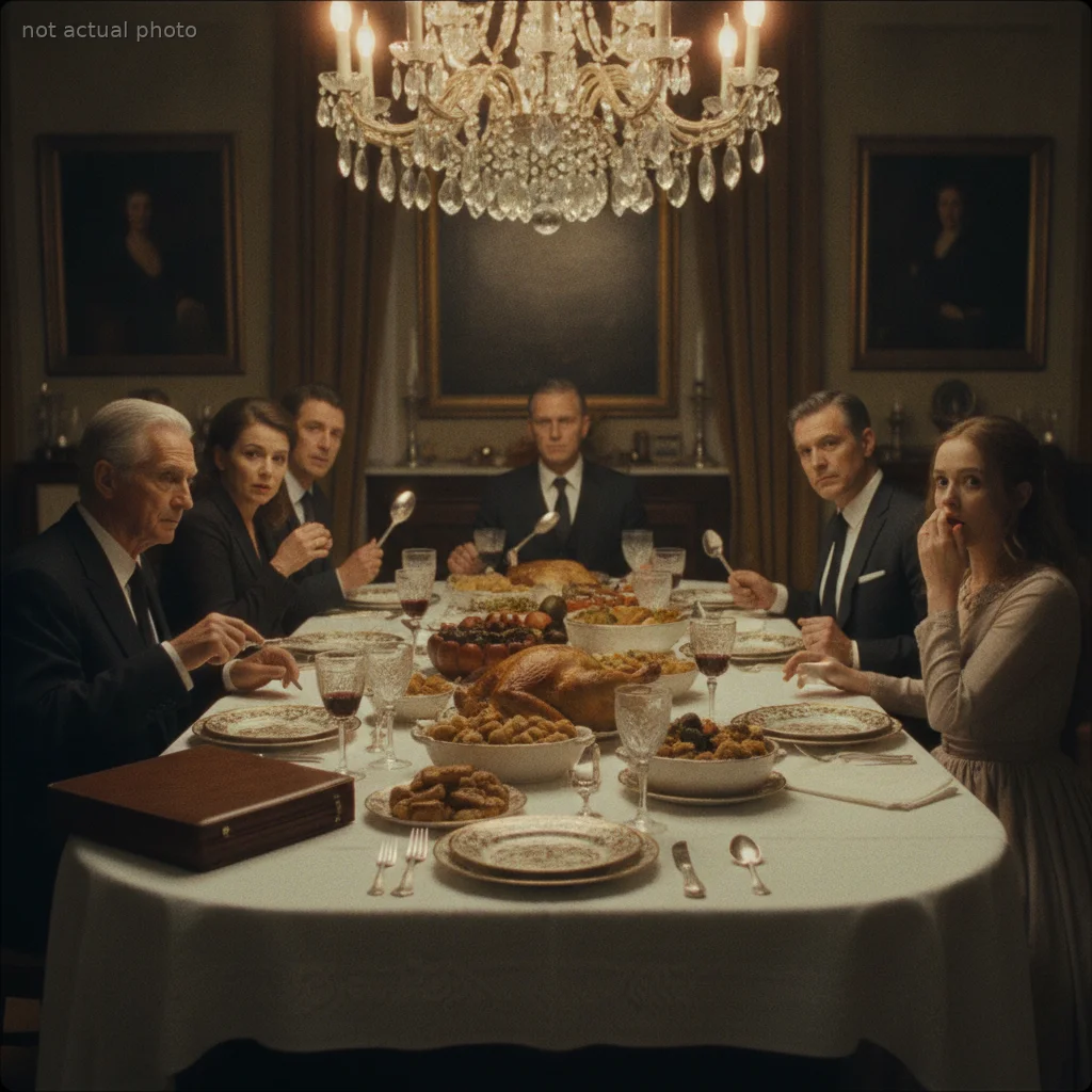 At Thanksgiving Dinner My Billionaire Grandfather Set Down His Fork and Said, 
