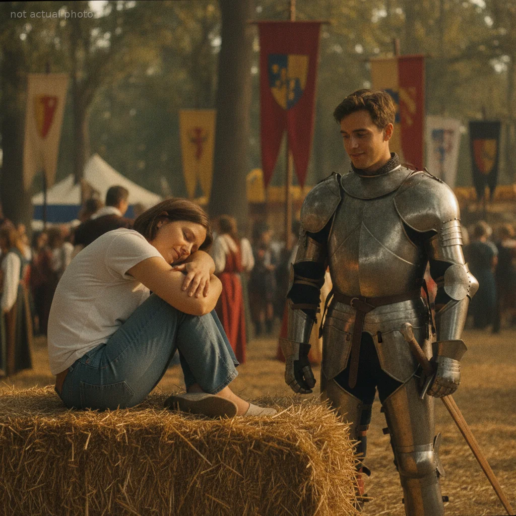 I Was the Most Burned-Out Woman at the Renaissance Faire, and When a Knight in Full Armor Knelt in the Dirt and Called Me His Fair Lady, I Told Him the Only Honest Thing Left in Me — That All I Wanted in the Whole World Was a Nap — and Instead of Laughing, He Did Something No One Had Done for Me in Years