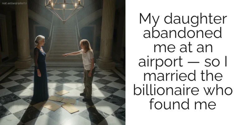 My daughter abandoned me at an airport — so I married the billionaire who found me