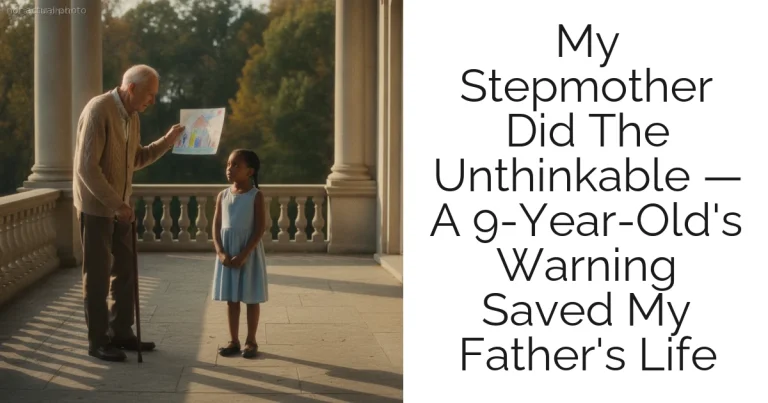 My Stepmother Did The Unthinkable — A 9-Year-Old's Warning Saved My Father's Life