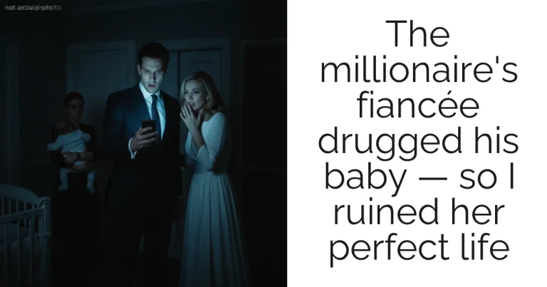 The millionaire's fiancée drugged his baby — so I ruined her perfect life