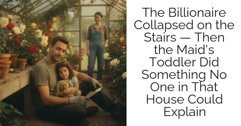 The Billionaire Collapsed on the Stairs — Then the Maid's Toddler Did Something No One in That House Could Explain