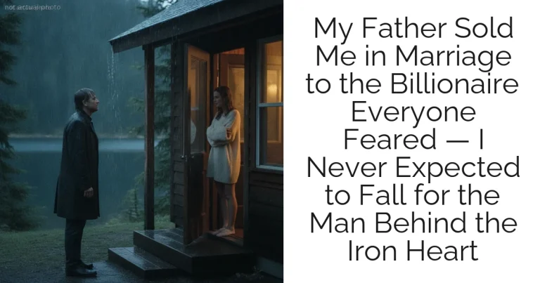 My Father Sold Me in Marriage to the Billionaire Everyone Feared — I Never Expected to Fall for the Man Behind the Iron Heart