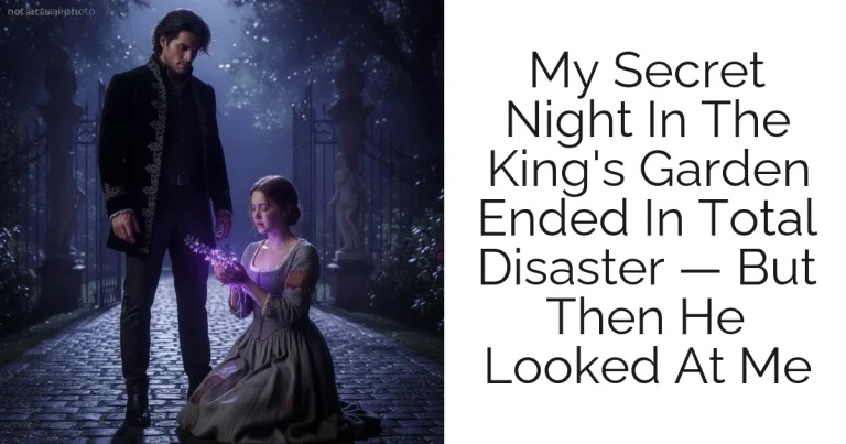 My Secret Night In The King's Garden Ended In Total Disaster — But Then He Looked At Me
