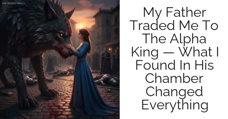 My Father Traded Me To The Alpha King — What I Found In His Chamber Changed Everything