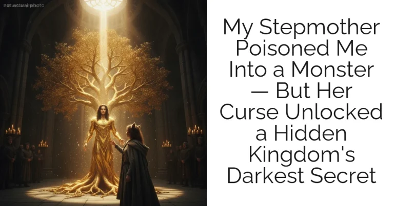 My Stepmother Poisoned Me Into a Monster — But Her Curse Unlocked a Hidden Kingdom's Darkest Secret