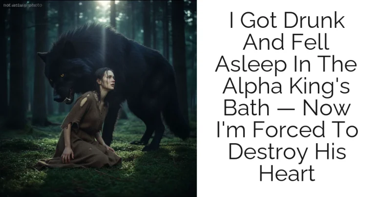 I Got Drunk And Fell Asleep In The Alpha King's Bath — Now I'm Forced To Destroy His Heart