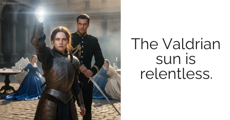 The Valdrian sun is relentless.