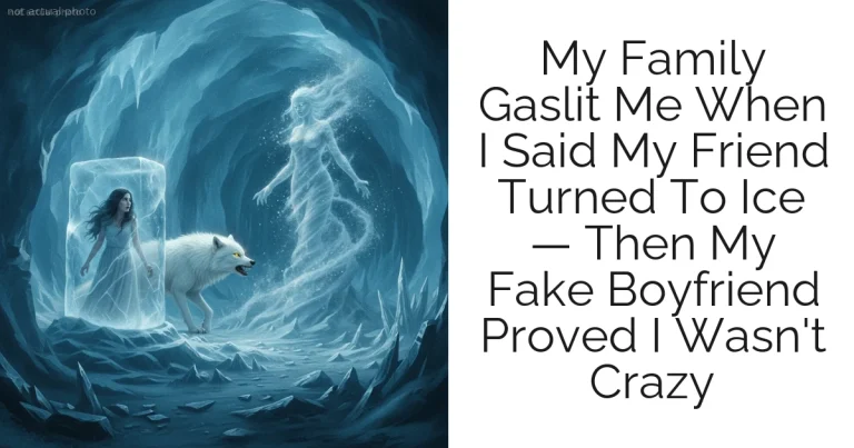 My Family Gaslit Me When I Said My Friend Turned To Ice — Then My Fake Boyfriend Proved I Wasn't Crazy