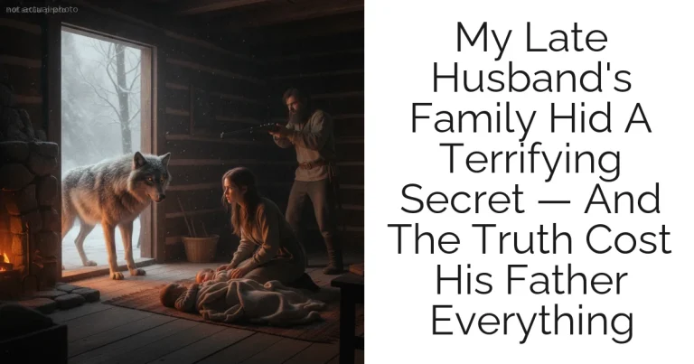 My Late Husband's Family Hid A Terrifying Secret — And The Truth Cost His Father Everything