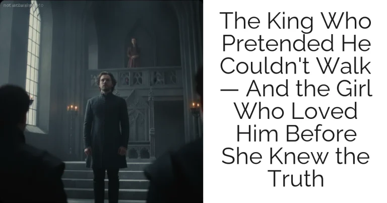 The King Who Pretended He Couldn't Walk — And the Girl Who Loved Him Before She Knew the Truth