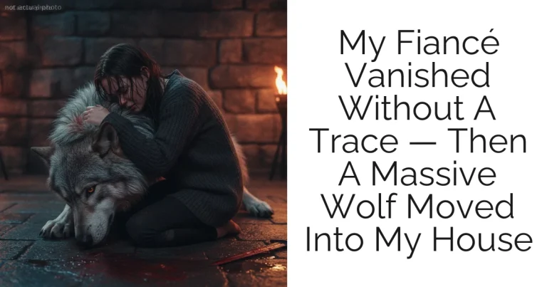 My Fiancé Vanished Without A Trace — Then A Massive Wolf Moved Into My House