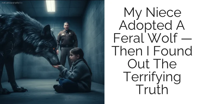 My Niece Adopted A Feral Wolf — Then I Found Out The Terrifying Truth