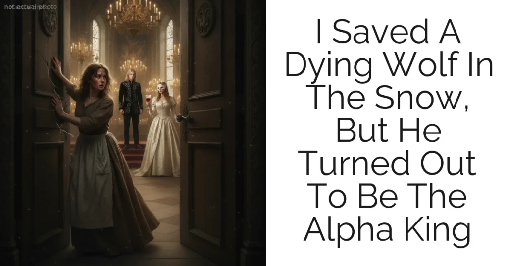 I Saved A Dying Wolf In The Snow, But He Turned Out To Be The Alpha King