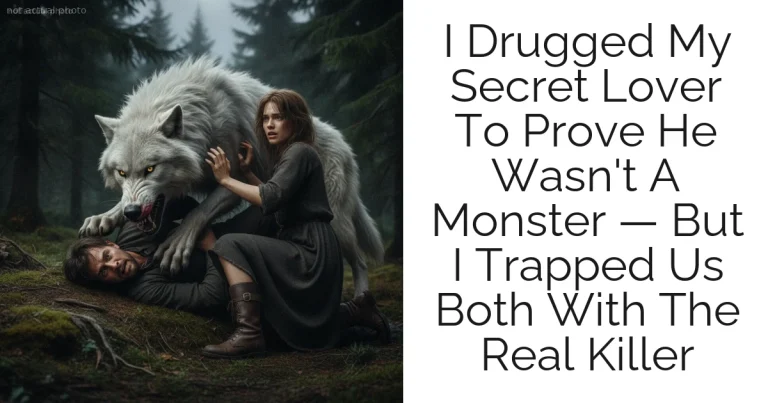I Drugged My Secret Lover To Prove He Wasn't A Monster — But I Trapped Us Both With The Real Killer
