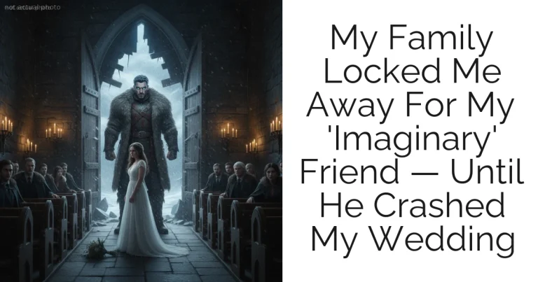 My Family Locked Me Away For My 'Imaginary' Friend — Until He Crashed My Wedding