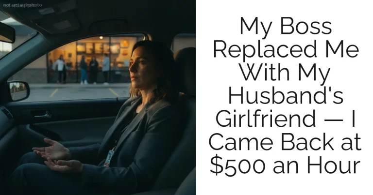 My Boss Replaced Me With My Husband's Girlfriend — I Came Back at $500 an Hour