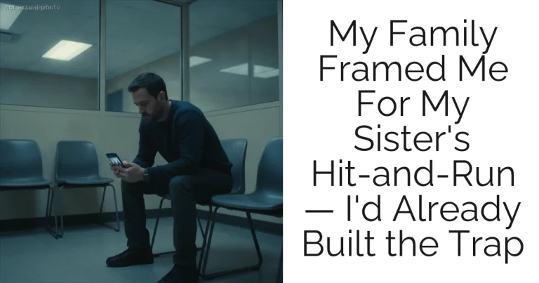 My Family Framed Me For My Sister's Hit-and-Run — I'd Already Built the Trap