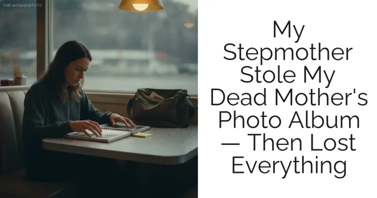 My Stepmother Stole My Dead Mother's Photo Album — Then Lost Everything
