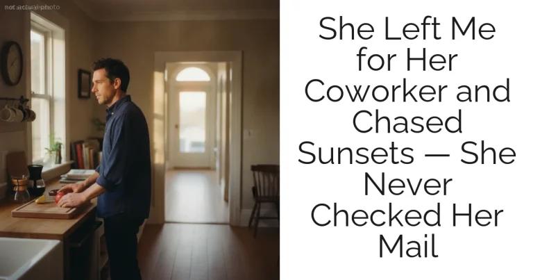 She Left Me for Her Coworker and Chased Sunsets — She Never Checked Her Mail