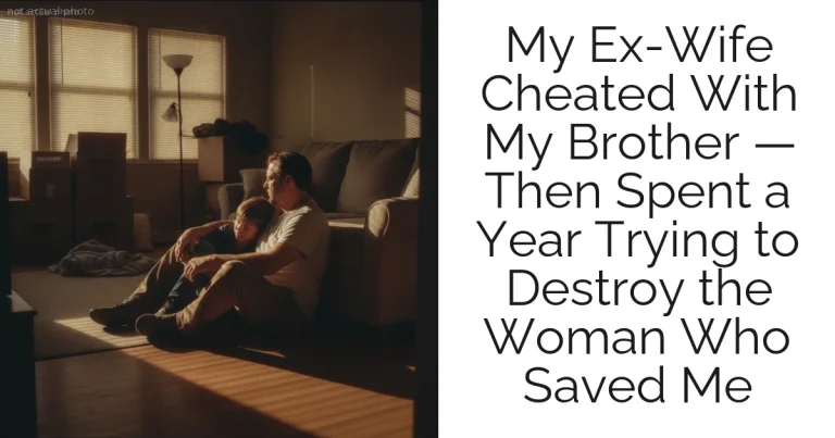 My Ex-Wife Cheated With My Brother — Then Spent a Year Trying to Destroy the Woman Who Saved Me