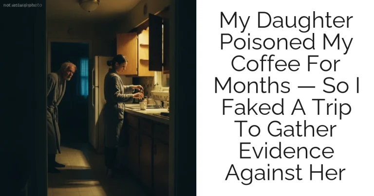 My Daughter Poisoned My Coffee For Months — So I Faked A Trip To Gather Evidence Against Her