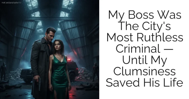 My Boss Was The City's Most Ruthless Criminal — Until My Clumsiness Saved His Life