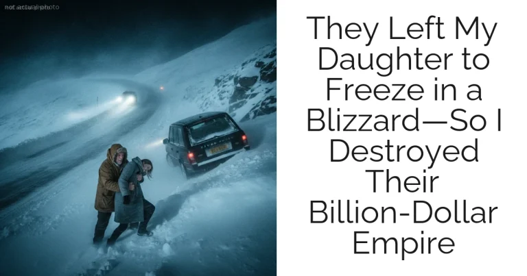 They Left My Daughter to Freeze in a Blizzard—So I Destroyed Their Billion-Dollar Empire