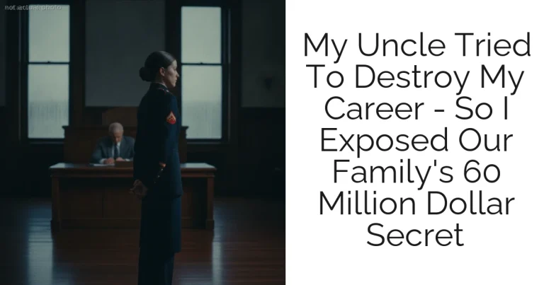 My Uncle Tried To Destroy My Career - So I Exposed Our Family's 60 Million Dollar Secret