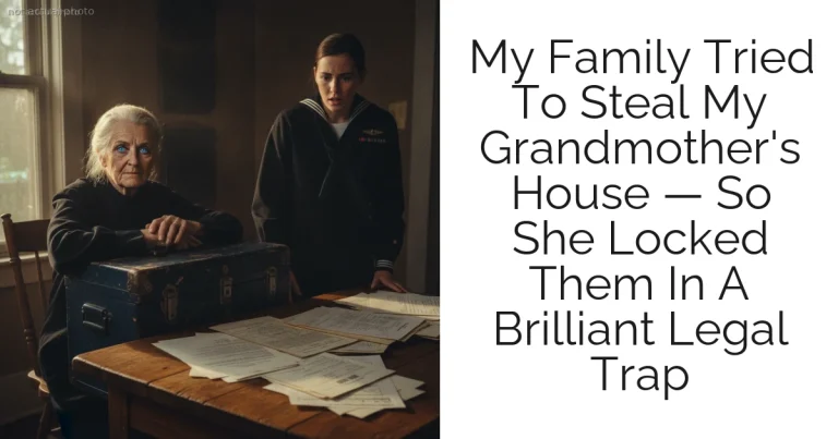 My Family Tried To Steal My Grandmother's House — So She Locked Them In A Brilliant Legal Trap